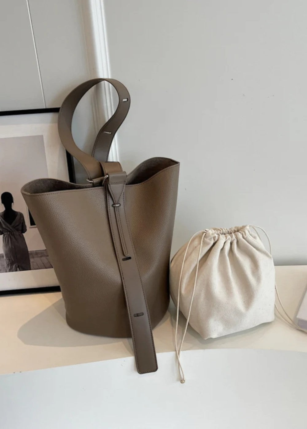 Bolso de cuero Nakoo