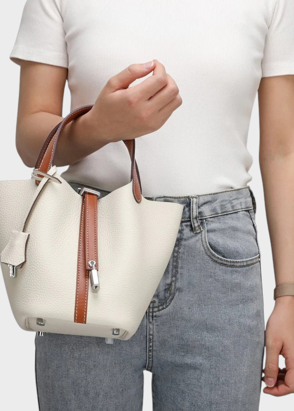 Bolso de cuero Dubai