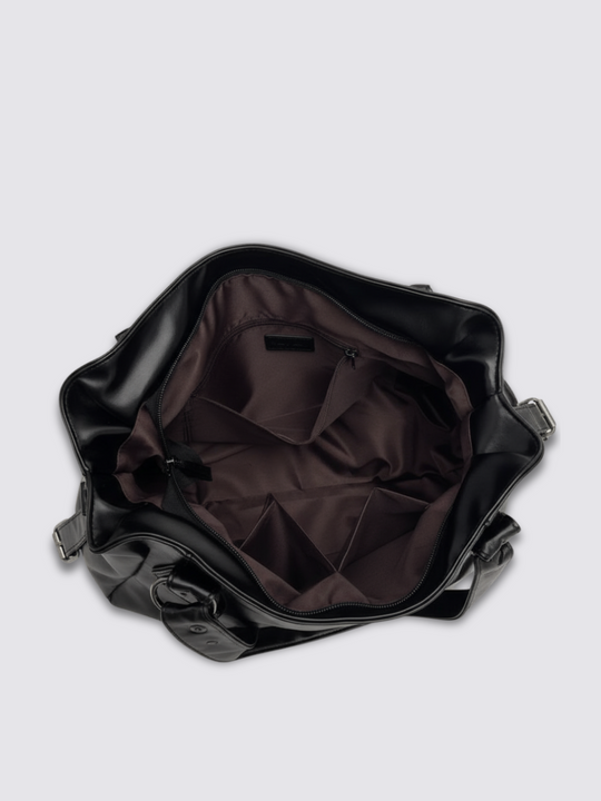 Bolso de cuero Angelina - Negro