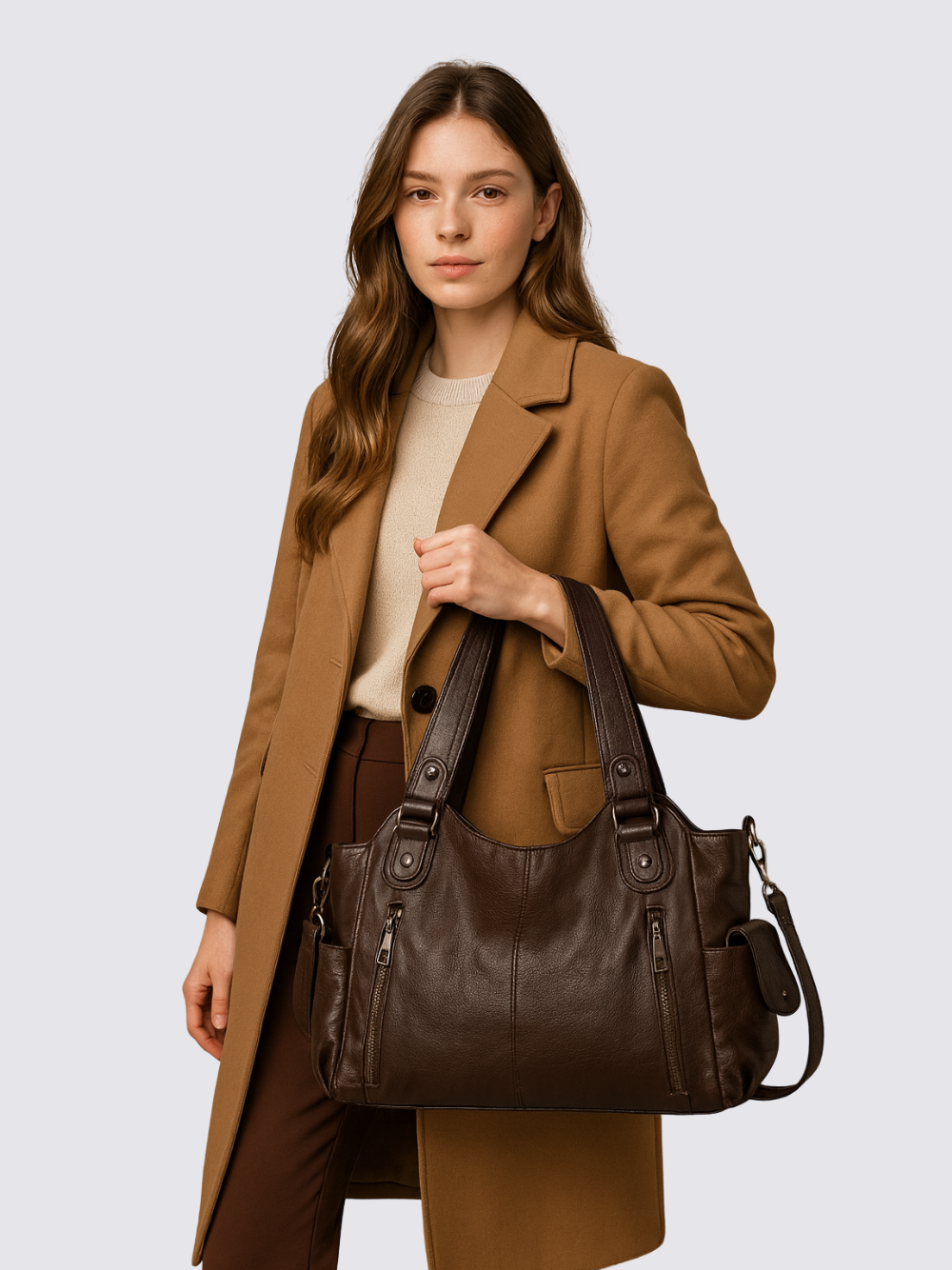Bolso de cuero Ange