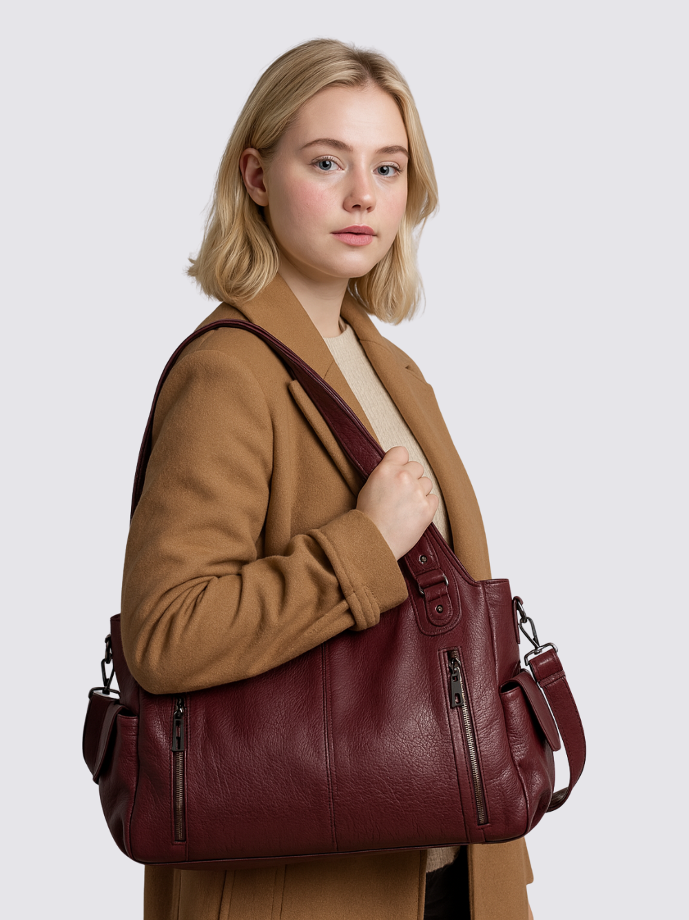 Bolso de cuero Ange