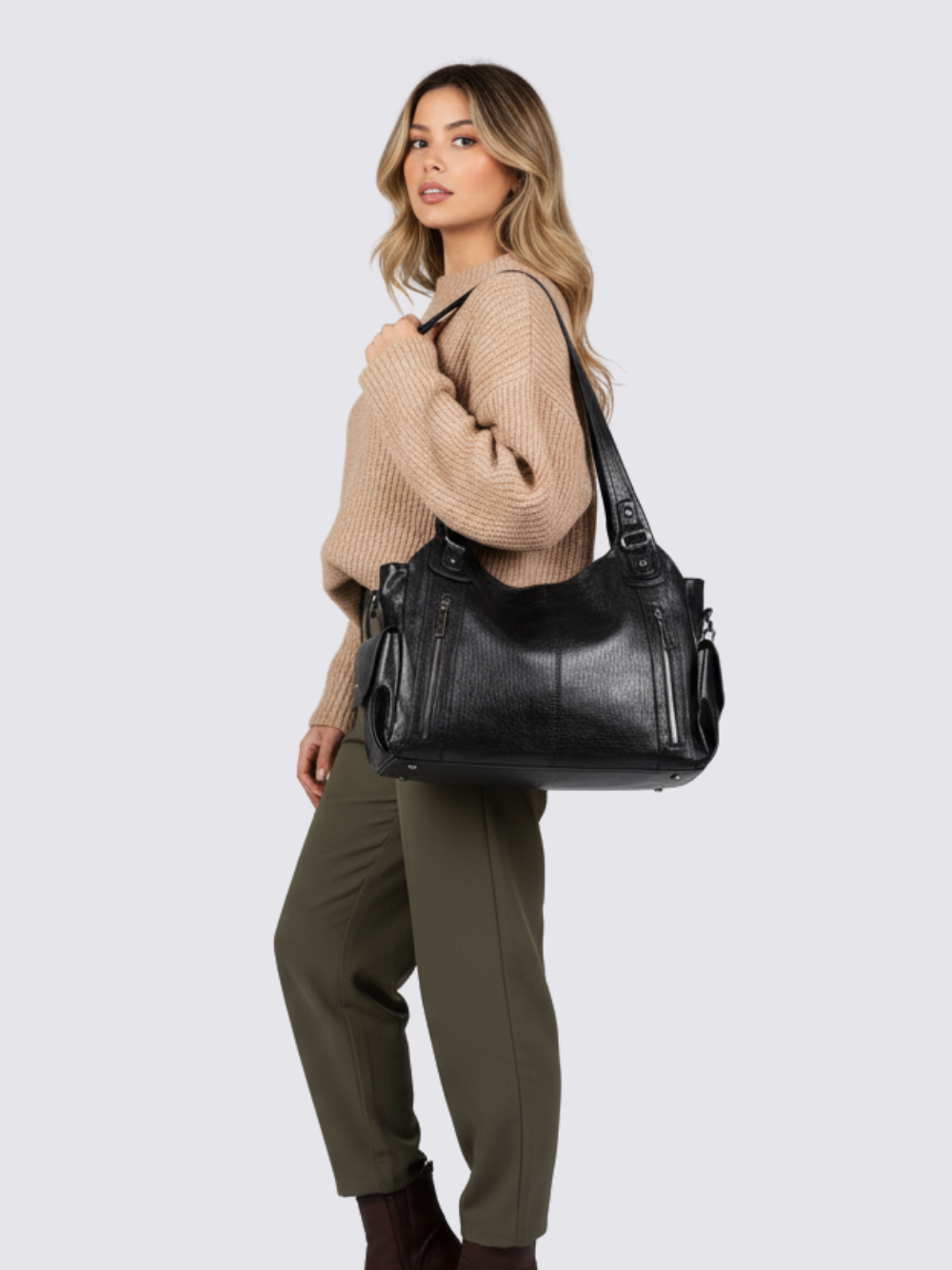 Bolso de cuero Ange