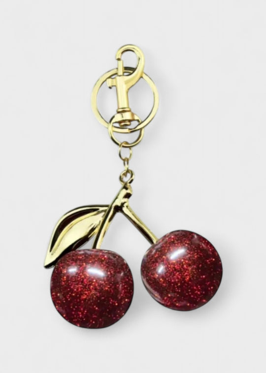 Charm de cereza dorada