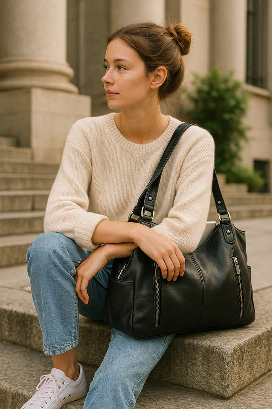 Bolso de cuero Ange