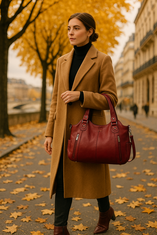 Bolso de cuero Ange