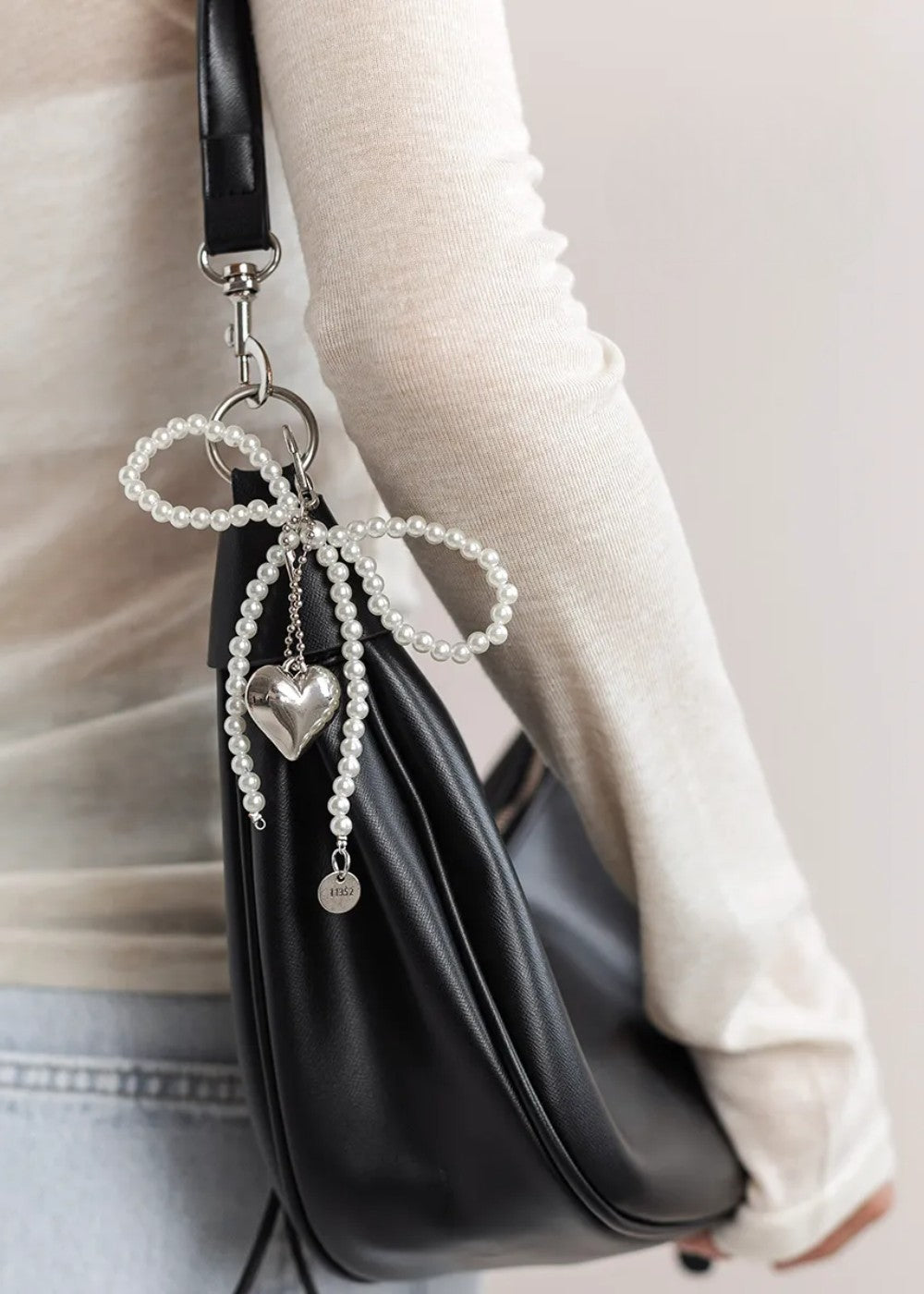 Charm de lazo de perla