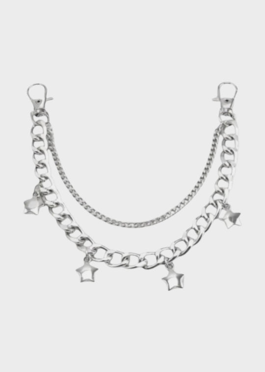 Colgante de cadena estrella