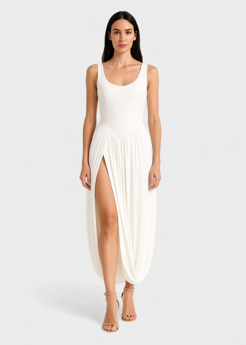 Vestido de verano con body y falda