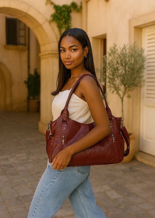 Bolso de cuero Ange