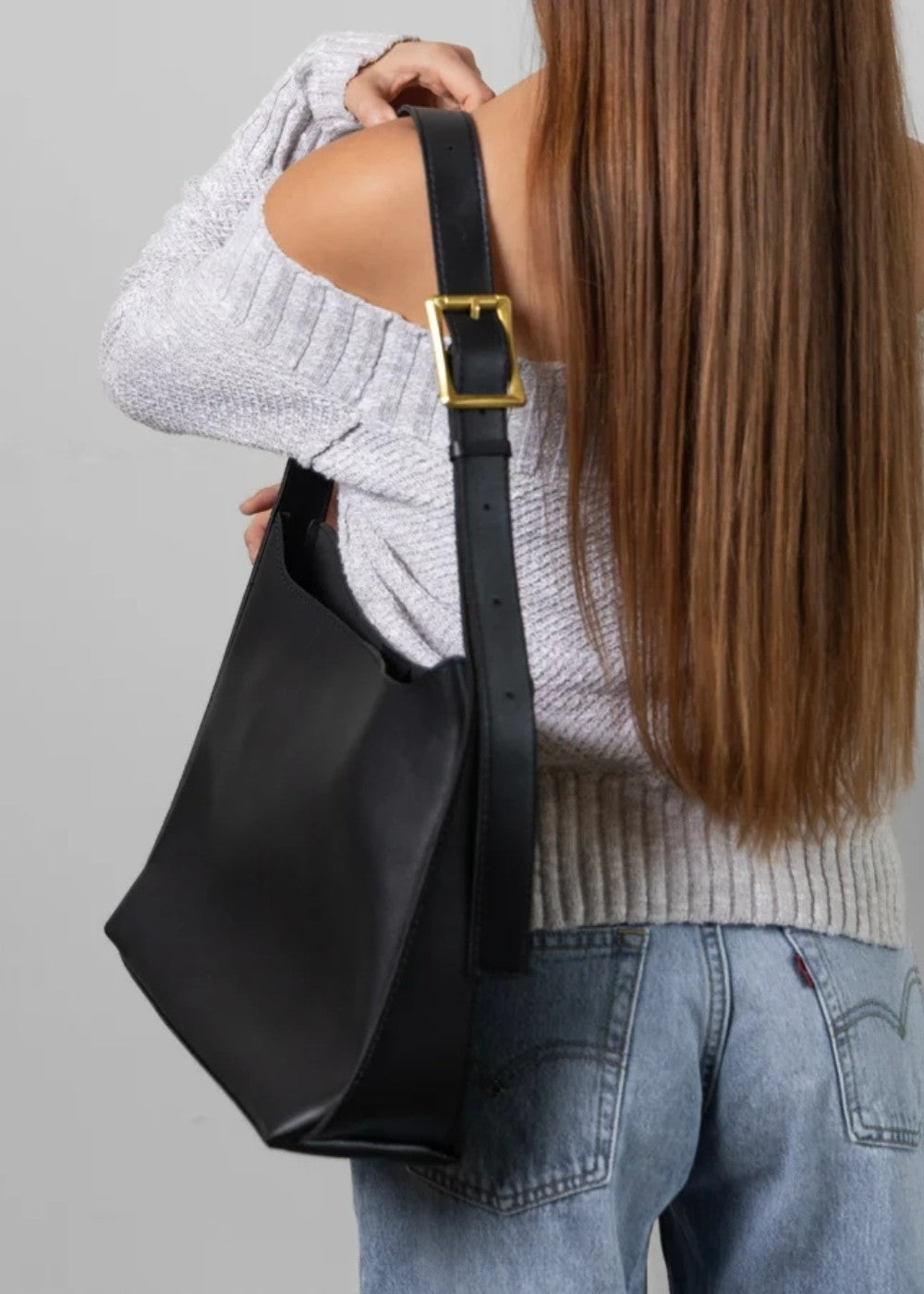 Bolso de cuero Julia + 1 neceser de regalo