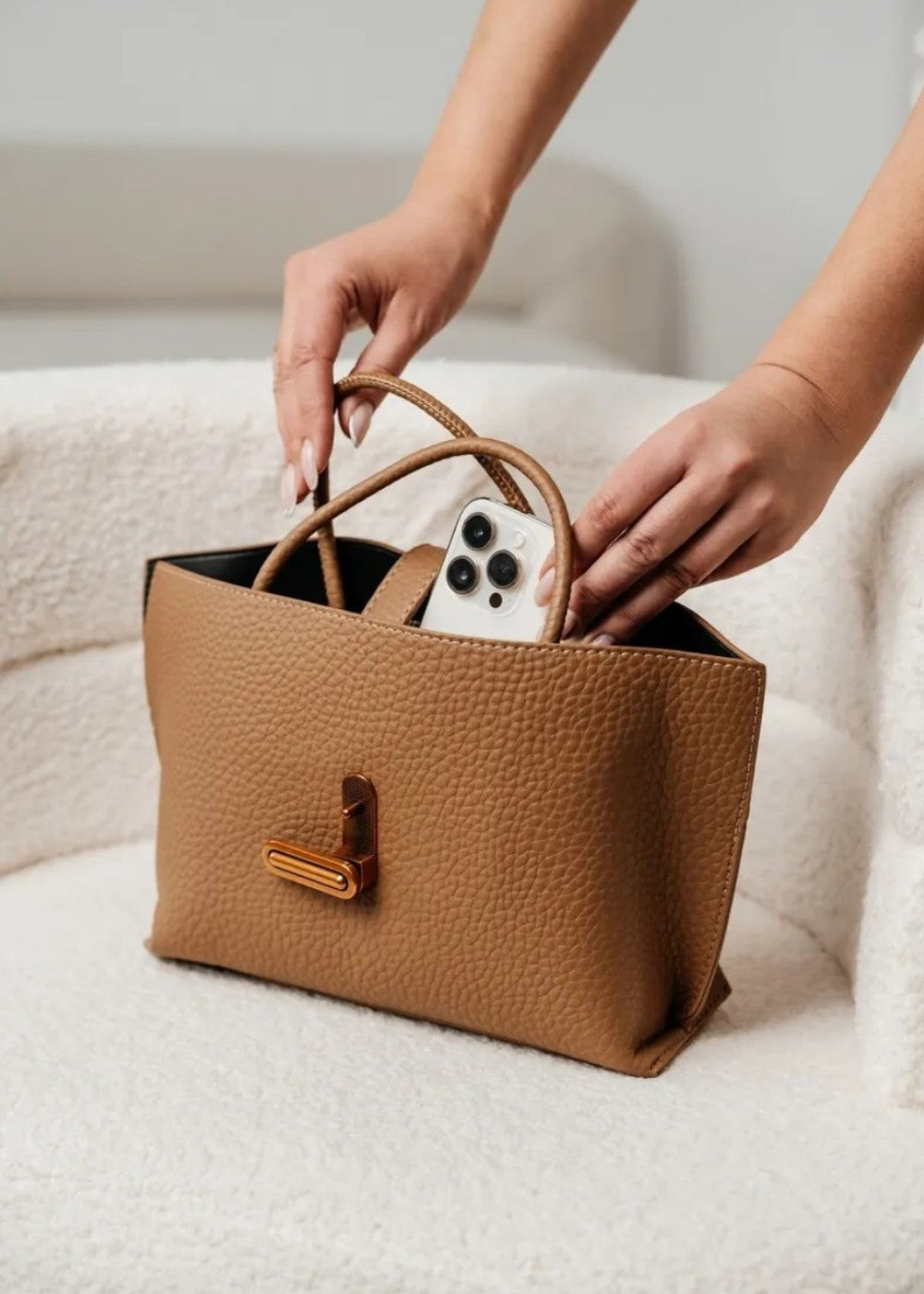 Bolso de cuero Mila