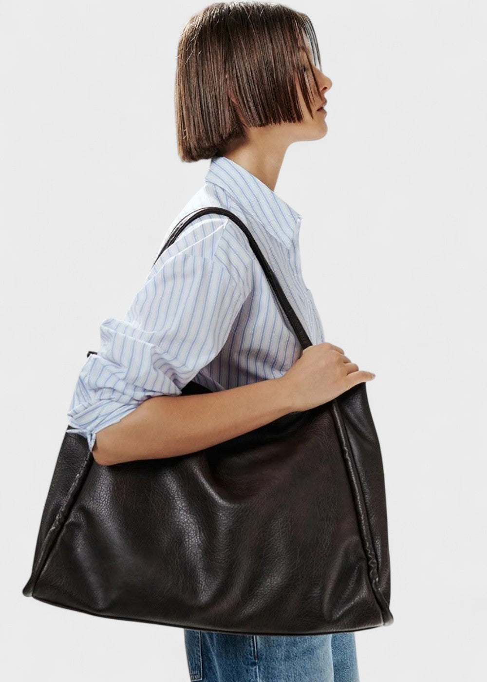 Dina - Bolso tote de cuero