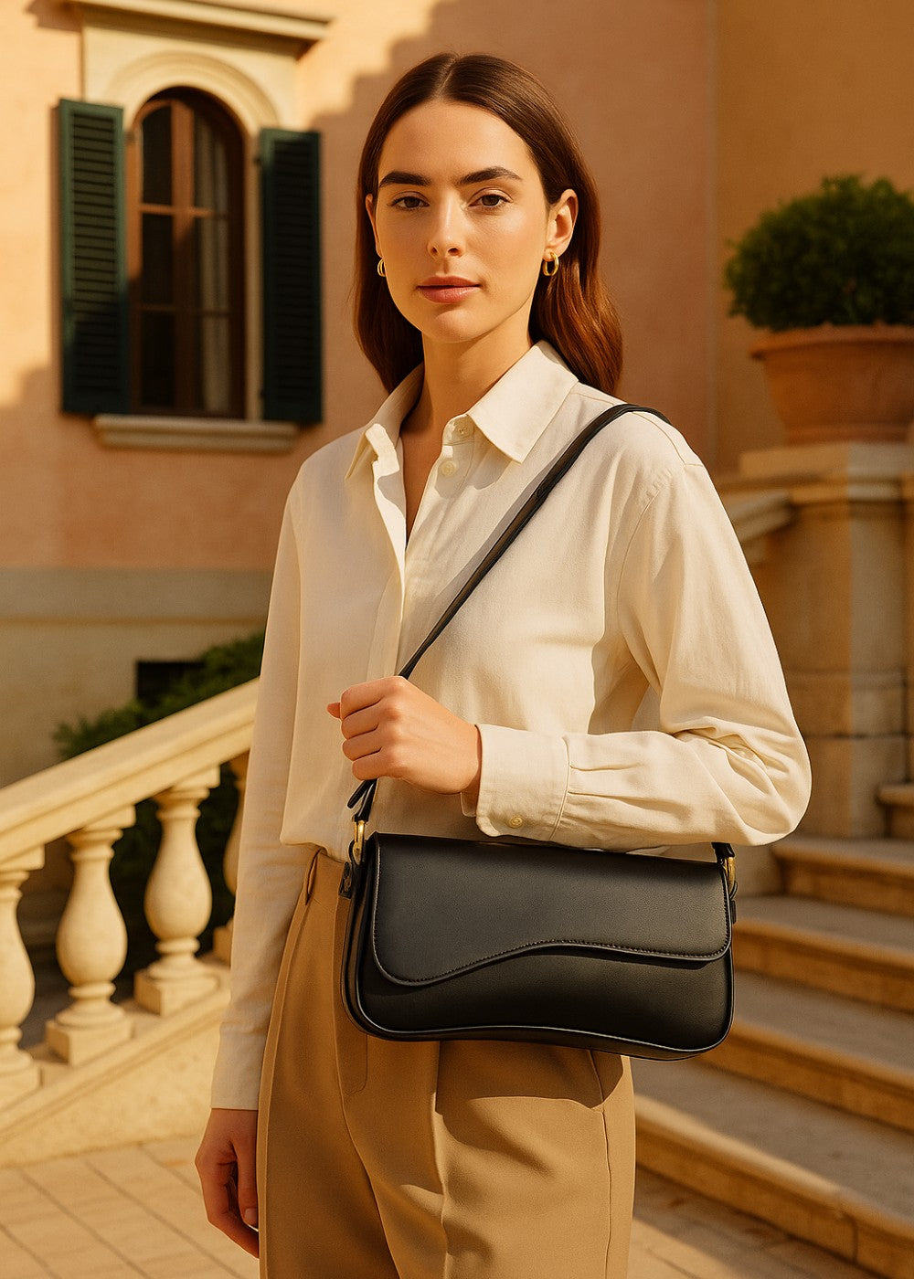Bolso de cuero Aria