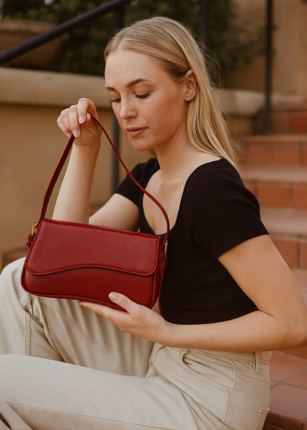 Bolso de cuero Aria